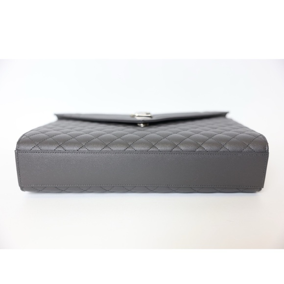 YSL Large Envelope quilted crossbody shoulder bag - Picture 5 of 12